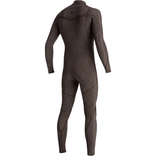 Quiksilver Original Monochrome 3/2mm AZip Wetsuit SEAL BROWN EQYW103053